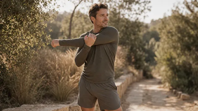 An active man outdoors, representing hormonal health and vitality